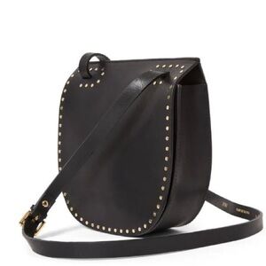 Herbert Frere Soeur - Le Georges gold studded leather bag - black